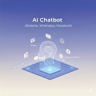 AI Chatbot (Website, WhatsApp, Facebook)