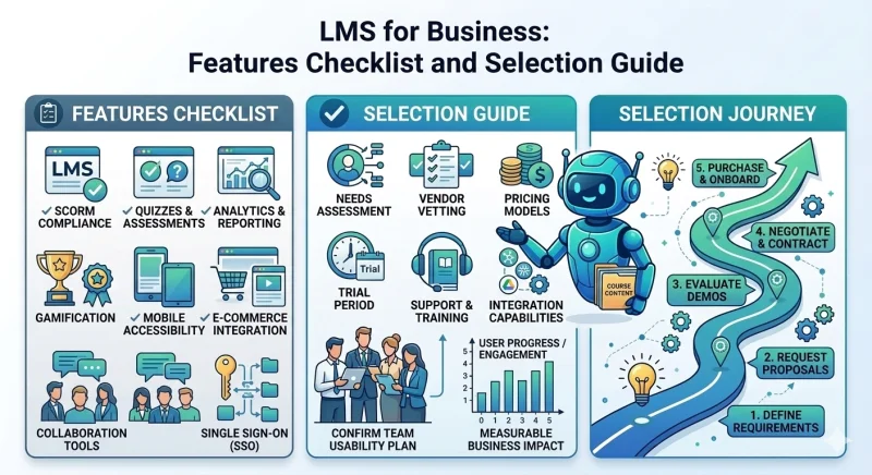 LMS for Business: Features Checklist and Selection Guide
