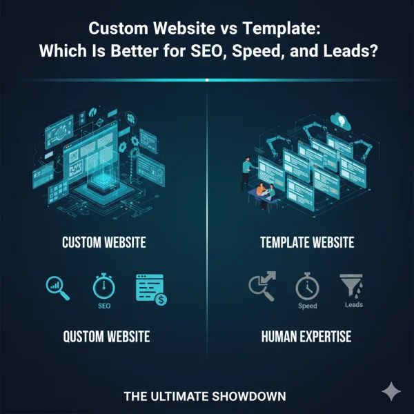 Custom Website vs Template: Which Is Better for SEO, Speed, and Leads?