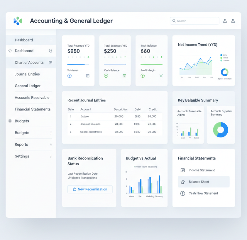 Accounting & General Ledger